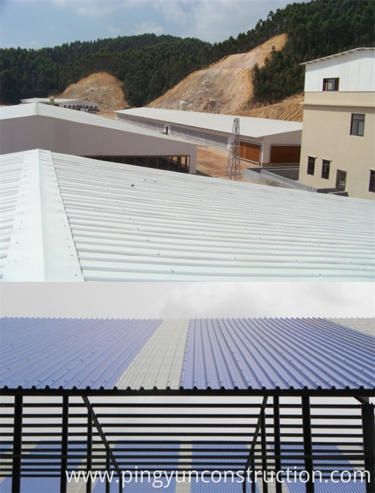 projects pvc roof sheet